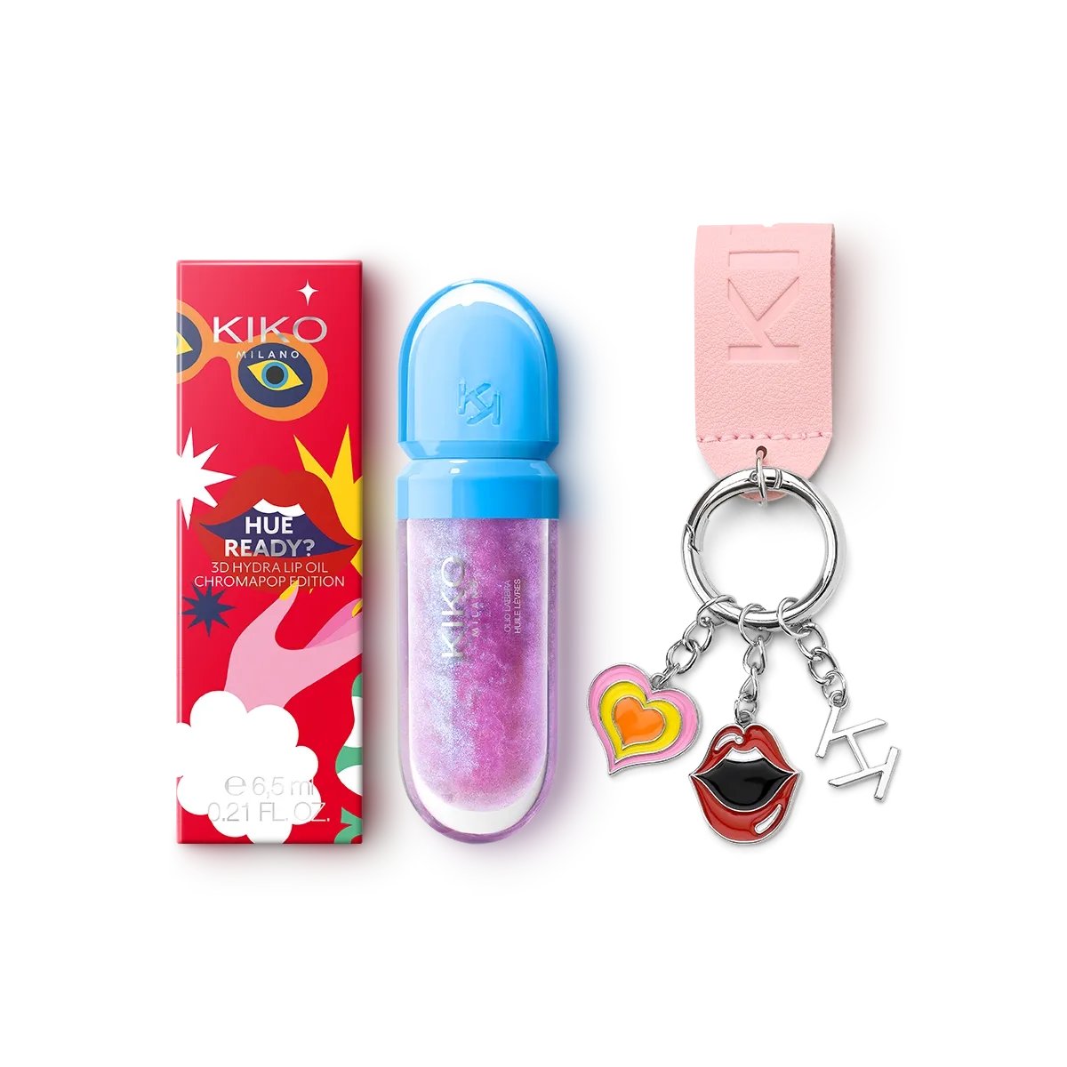Kiko Hue Ready? 3d Hydra Lip Oil Chromapop Limited Edition