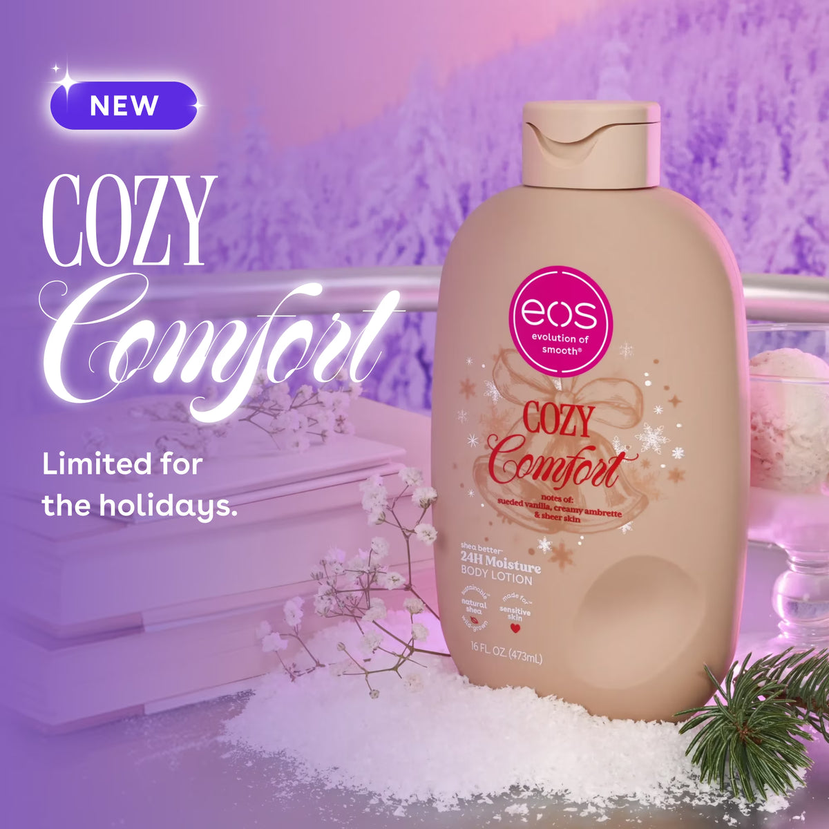 eos body lotion holiday limited edition lotion