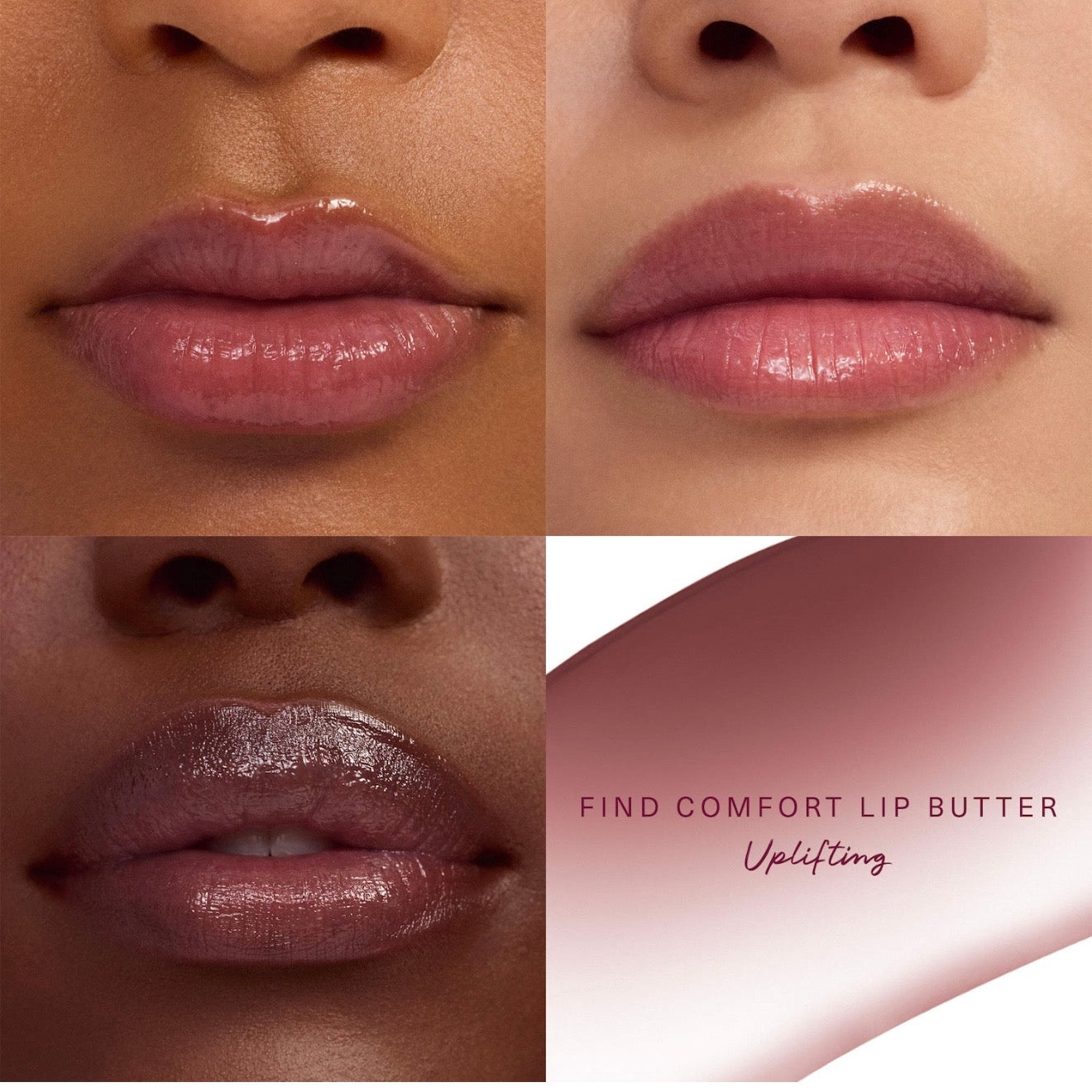Rare beauty Find Comfort Lip Butter Balm + Overnight Mask with Hyaluronic Acid Butter