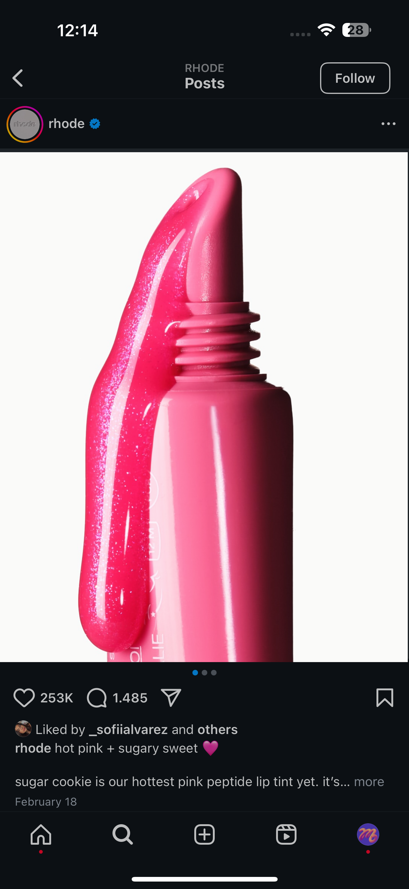 Rhode Sugar Cookie Lip Tint Edición Limitada