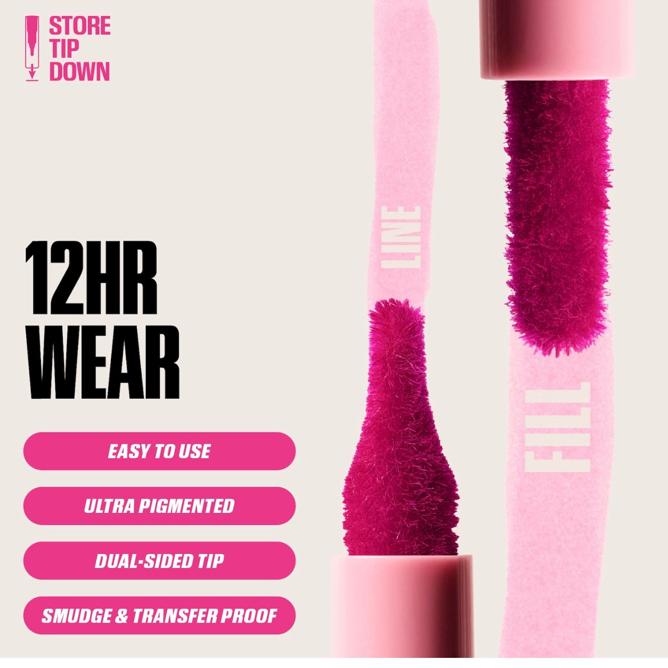 Huda beauty Lip contour Stain 12 Hour wear