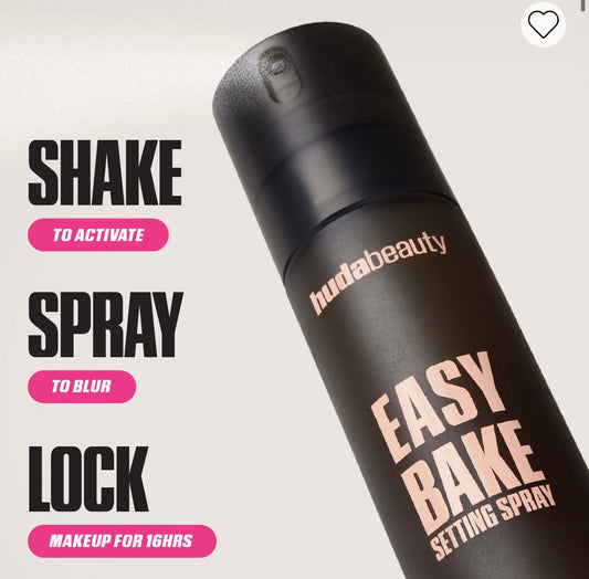 Huda beauty Easy Bake Mini Setting Spray