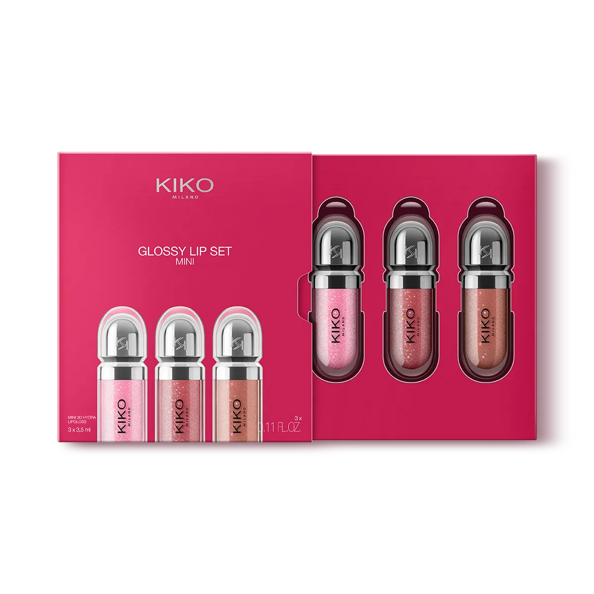 Kiko Glossy Lip Set Mini
