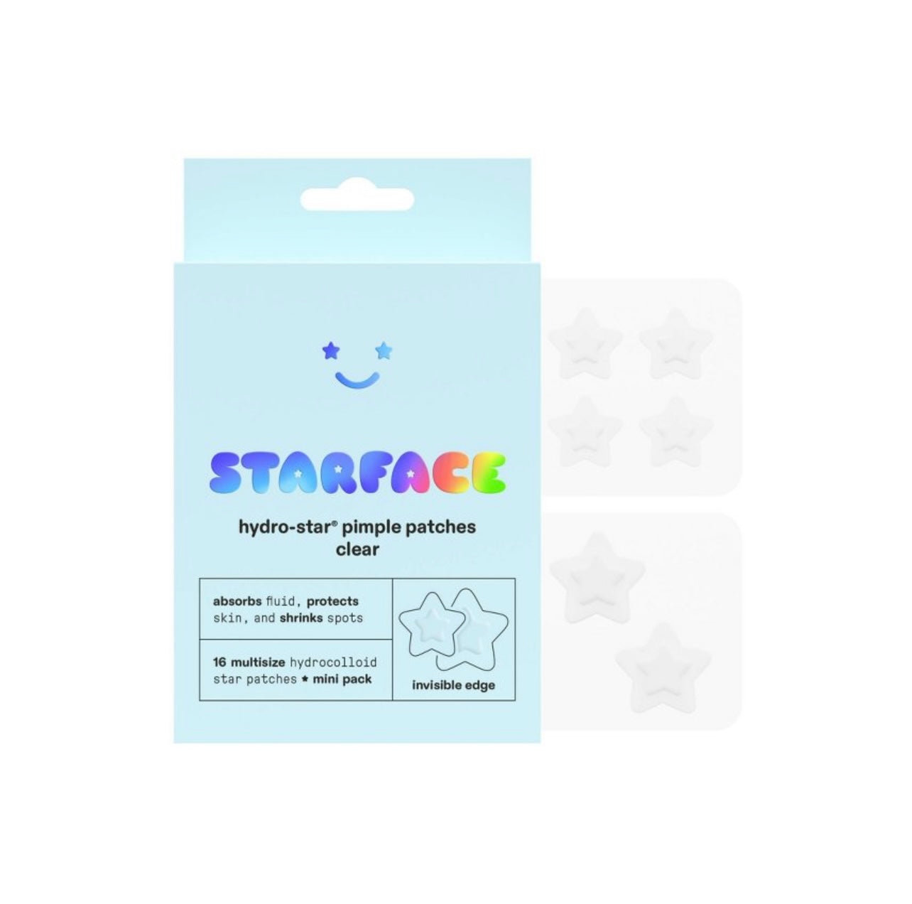 Starface Hydro- Star Pimple Patches Clear x16