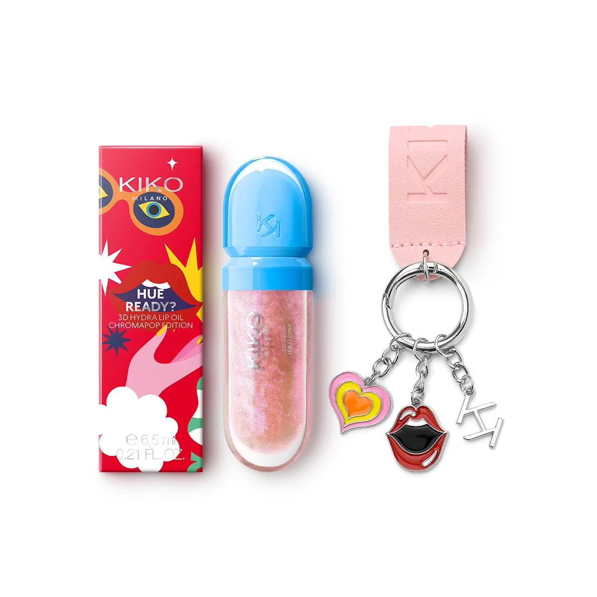 Kiko Hue Ready? 3d Hydra Lip Oil Chromapop  Limited Edition