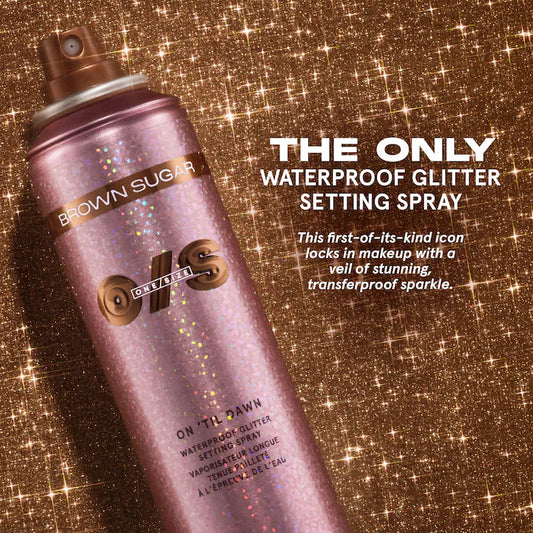 One size On 'Til Dawn Waterproof Glitter Setting Spray - Brown Sugar
