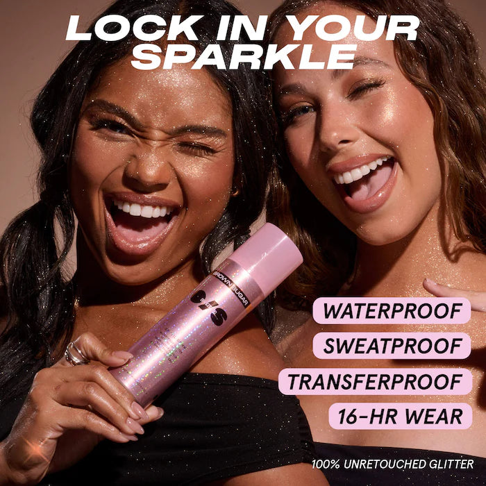 One size On 'Til Dawn Waterproof Glitter Setting Spray - Brown Sugar