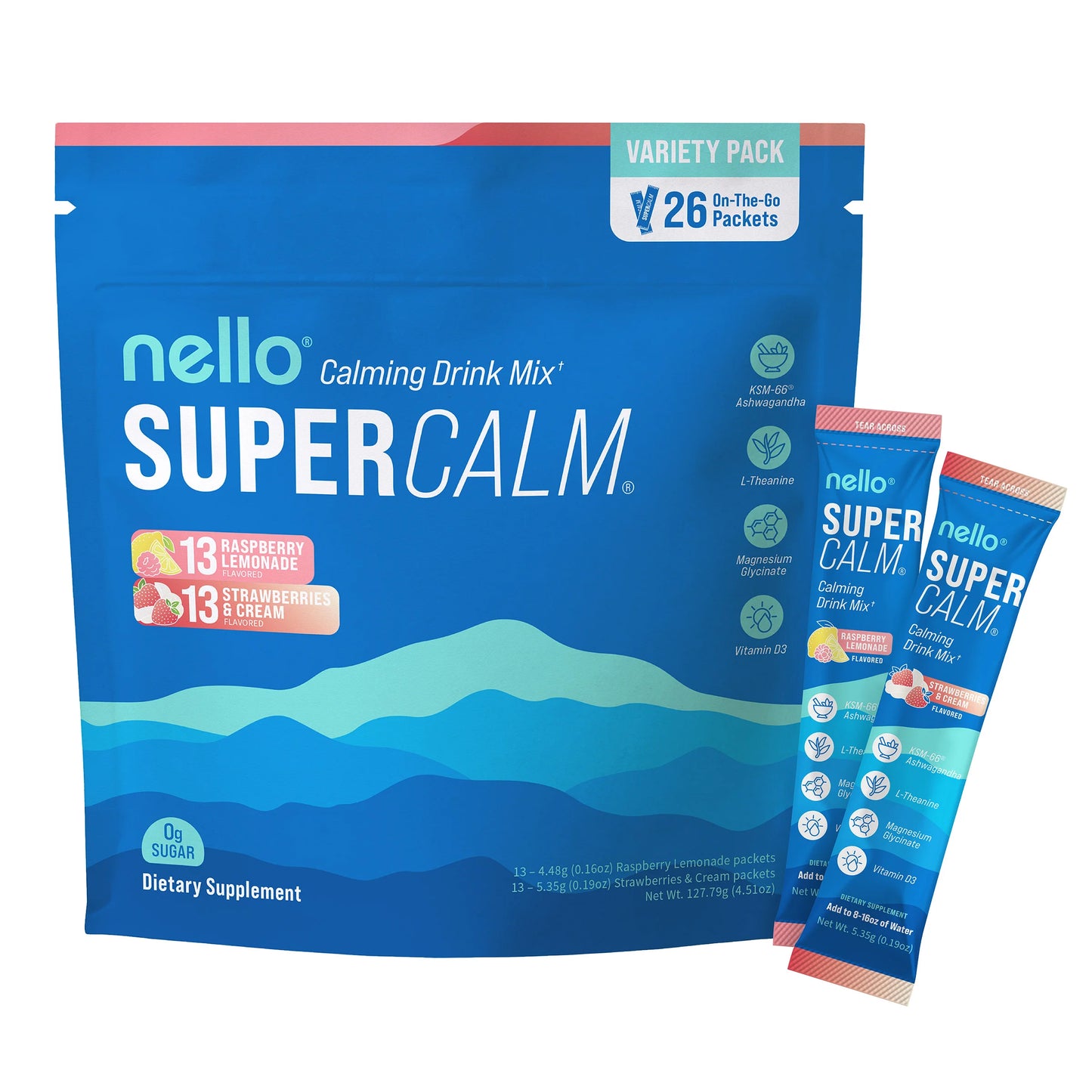 Nello Supercalm x26 Variety Pack