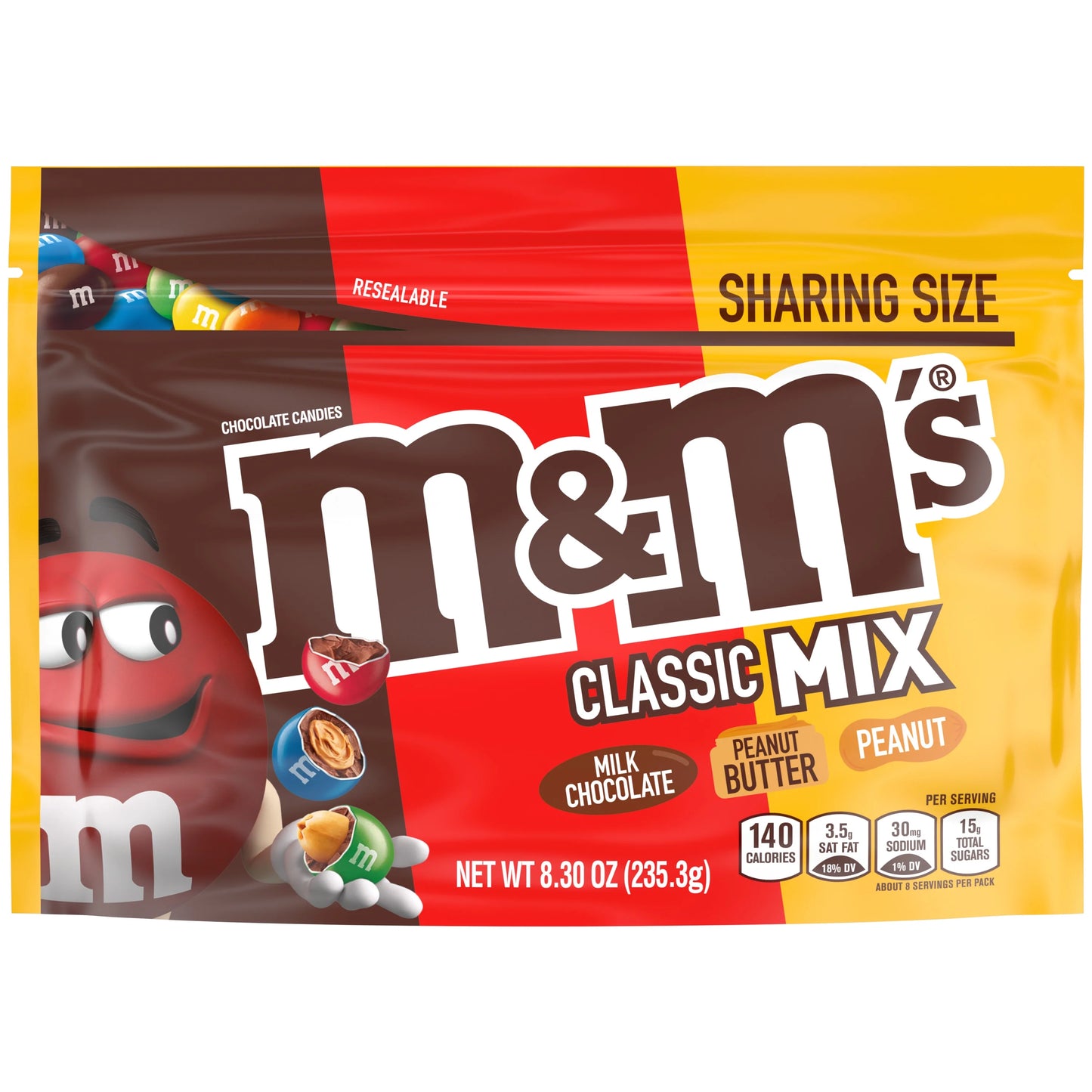 M&m Classic Mix 8.30 oz