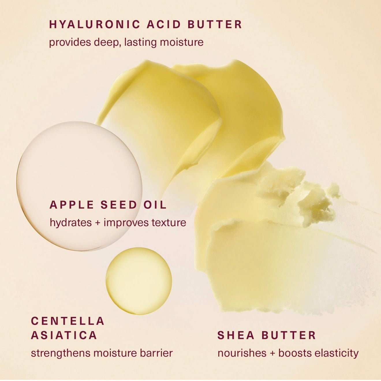 Rare beauty Find Comfort Lip Butter Balm + Overnight Mask with Hyaluronic Acid Butter