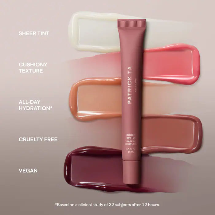 Patrick ta Major Moisture Smoothing and Hydrating Tinted Lip Balm with Vitamin E