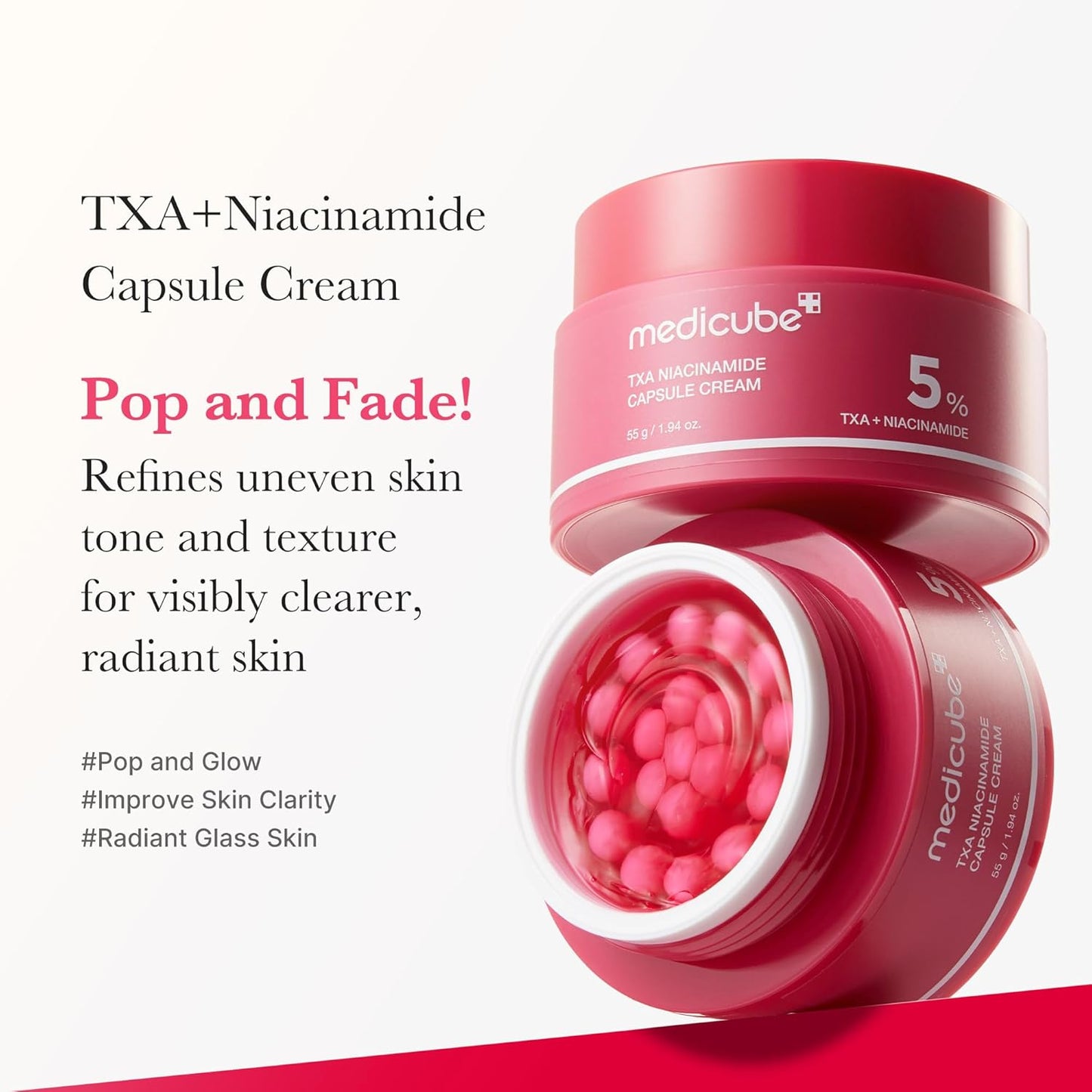 Medicube Capsule Cream with TXA + Niacinamide |