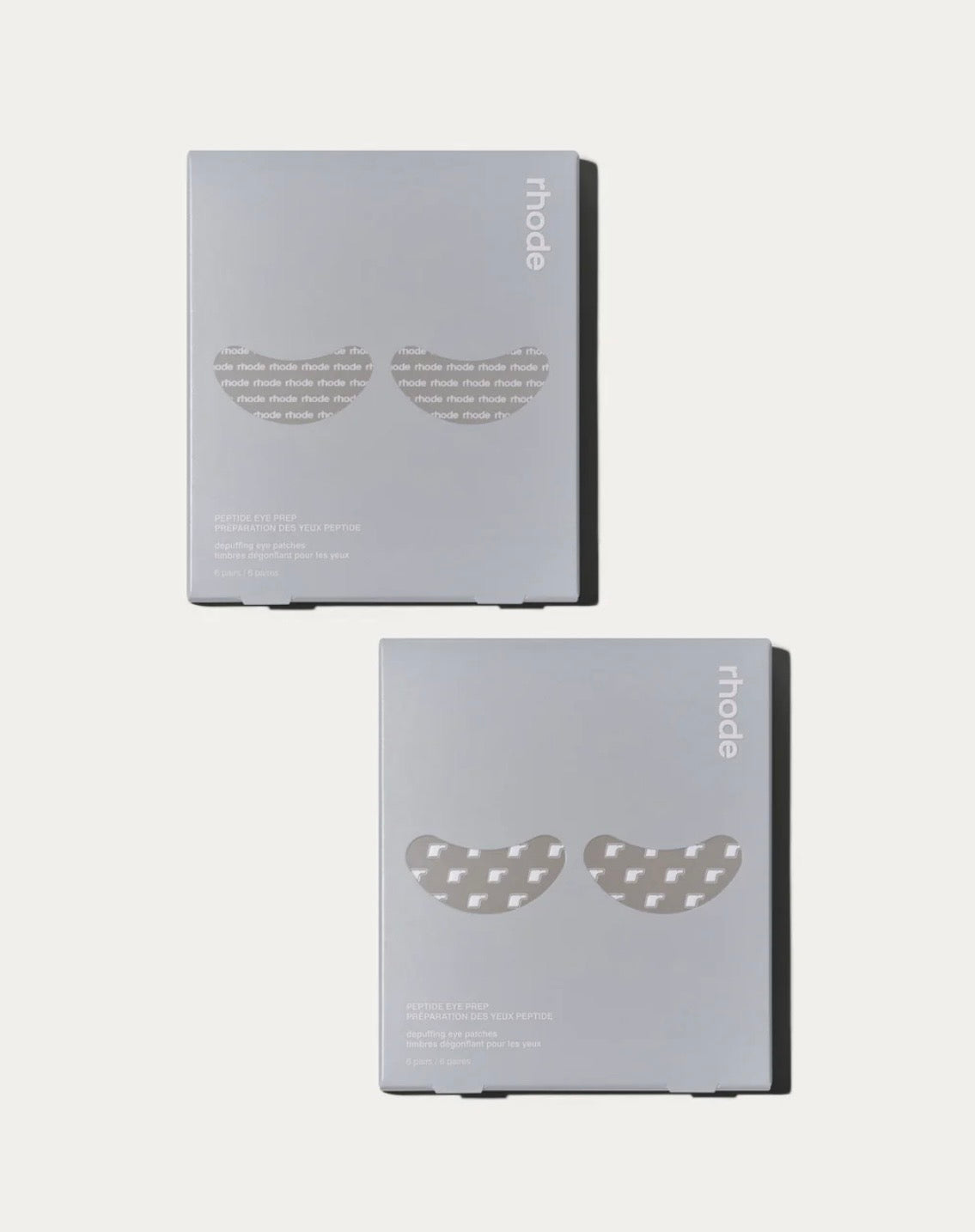 Rhode peptide eye prep patches x6 pares