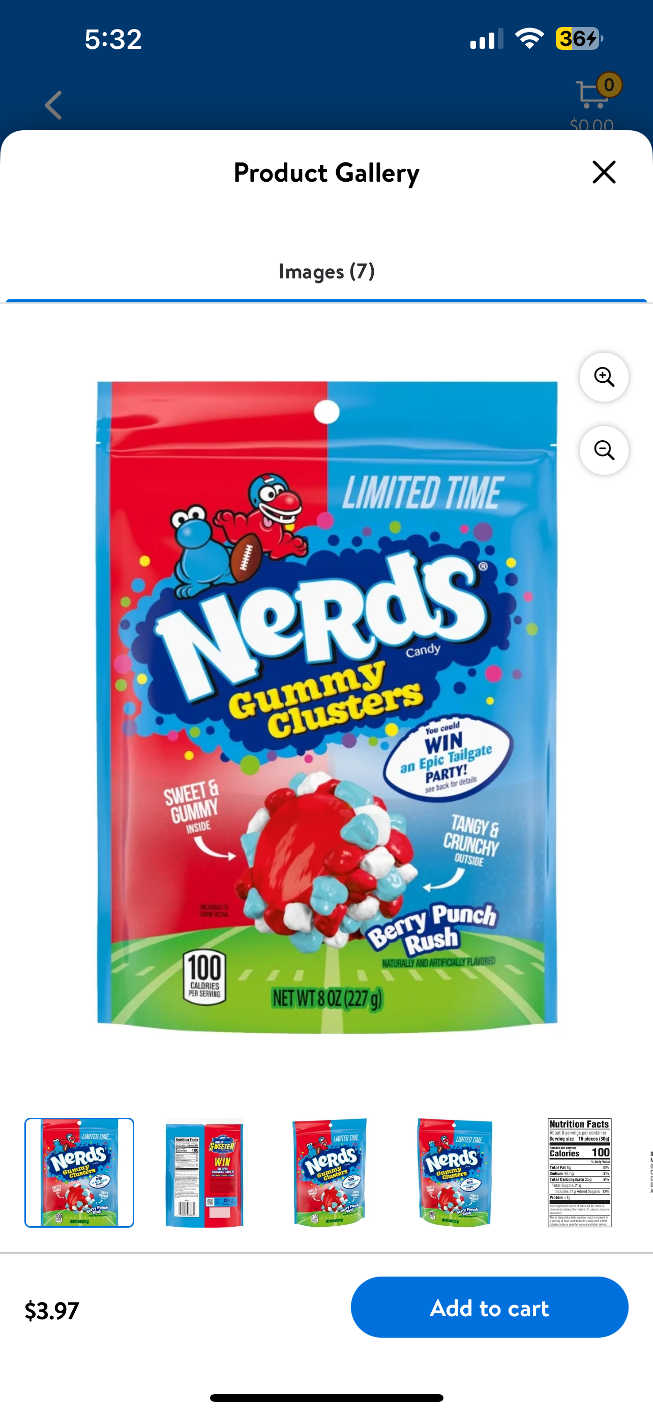 Nerds Gummy Clusters Limited Edition