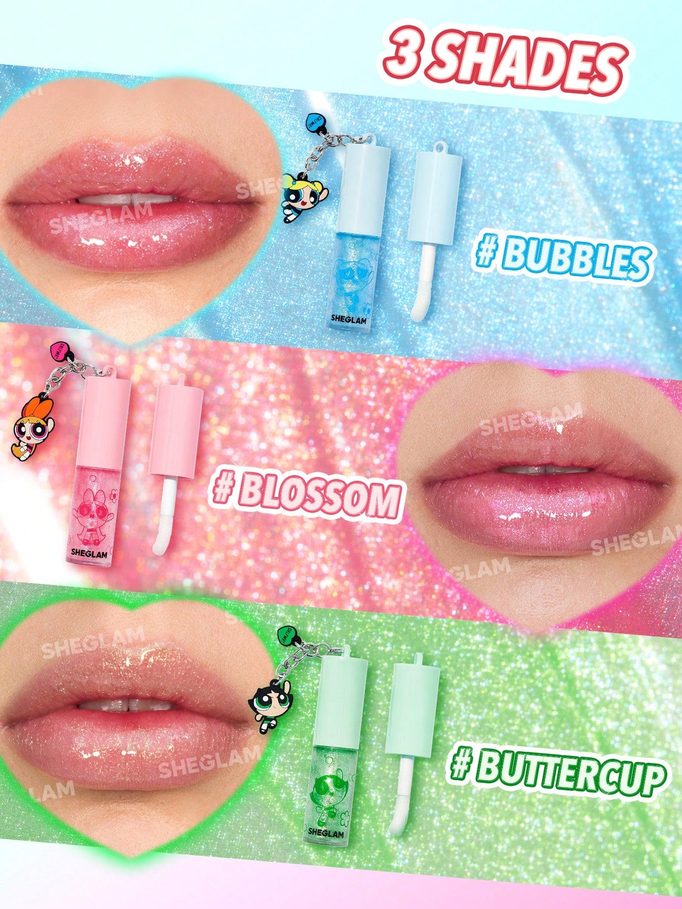 Sheglam x PowerPuff Girls Líp Gloss