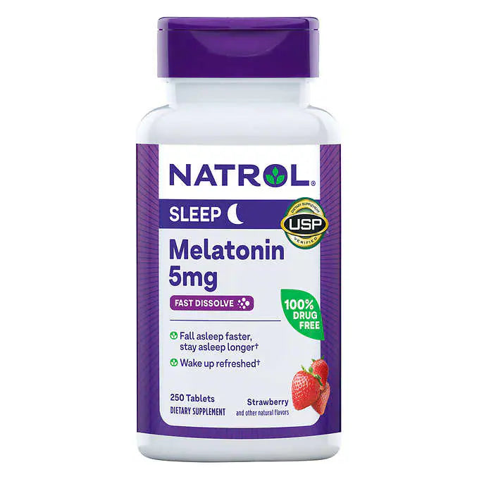 Natrol Melatonina 5mg 250 tableta