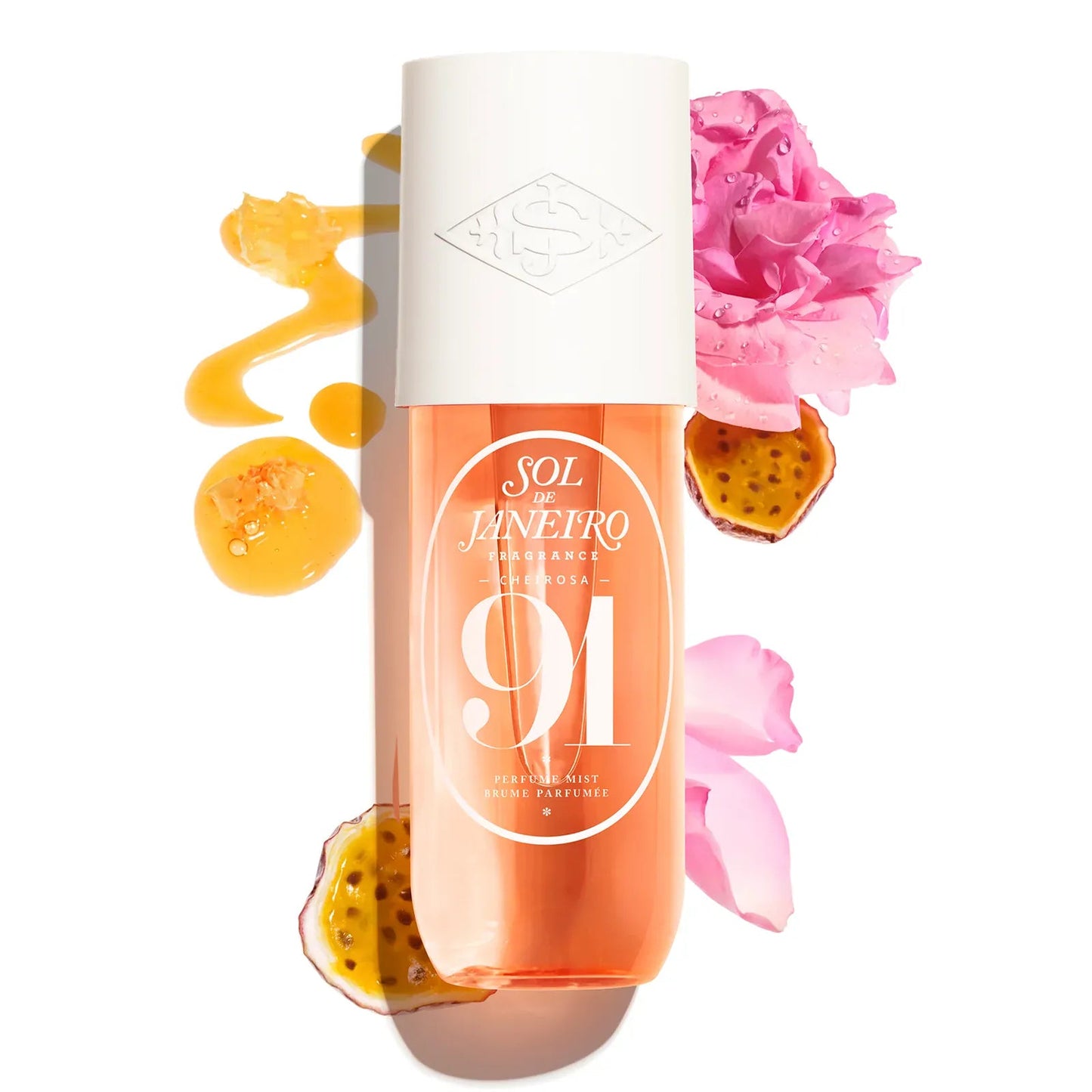 Sol de Janeiro Mini Cheirosa 91 Rosa Charmosa Body & Hair Perfume Mist (3 oz 90 ml)