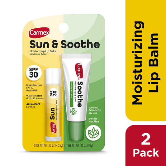 Carmex Sun & Soothe Moisturizing Lip Balm