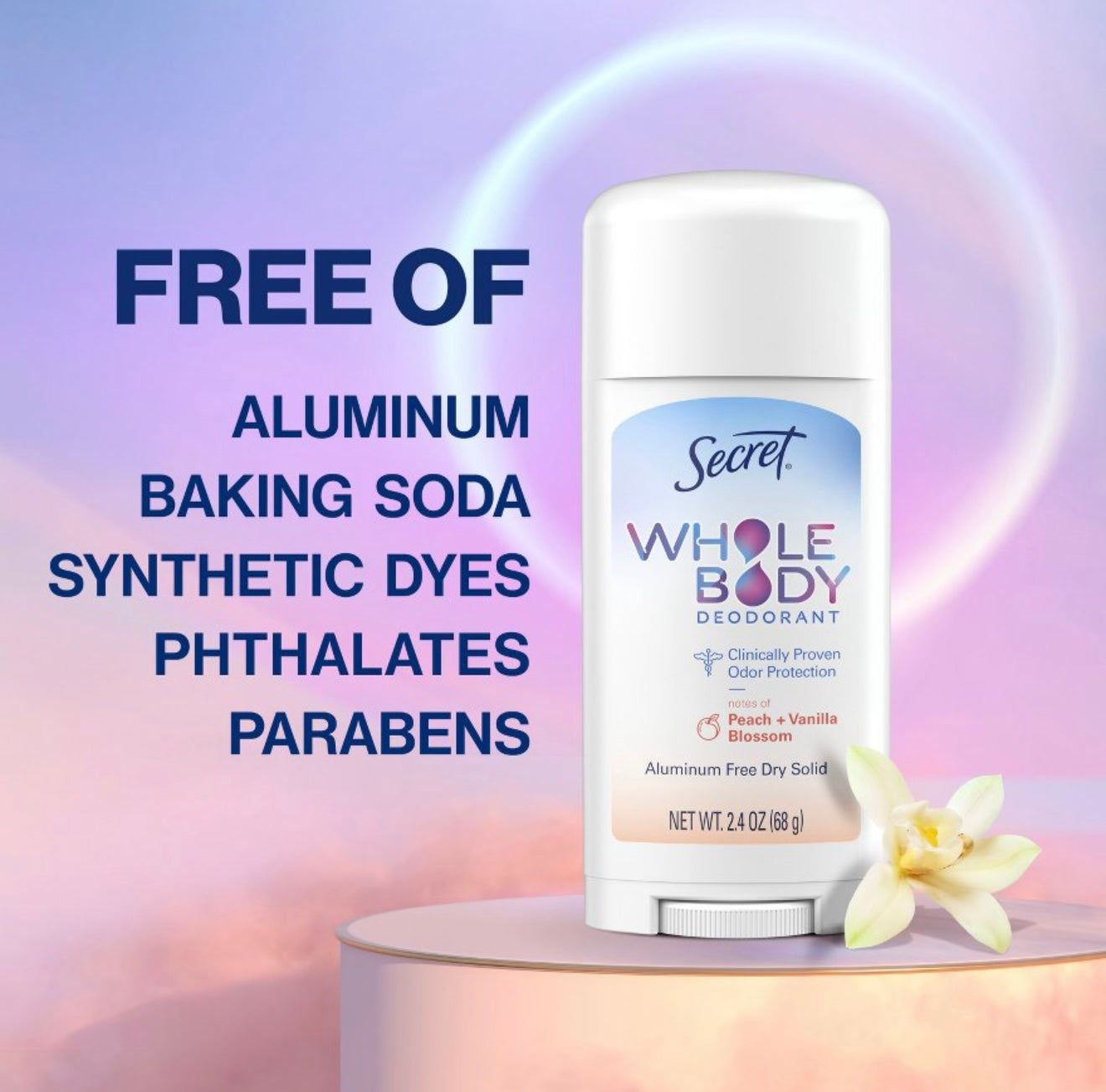 Secret Whole Body Deodorant Mini