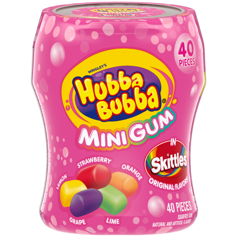 Hubba Bubba Mini Gum In Skittles