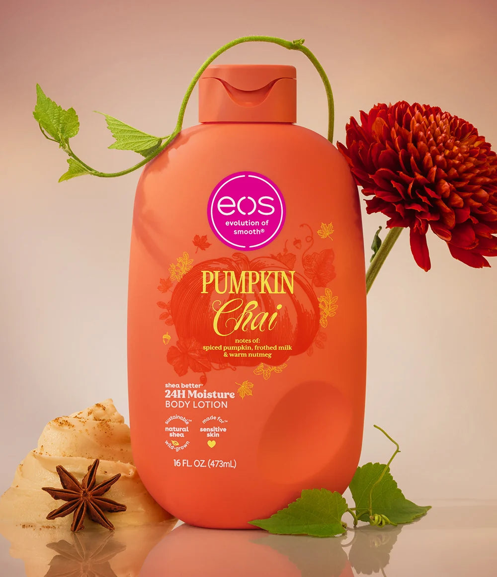 eos Pumpkin Chai Shea Butter Body Lotion