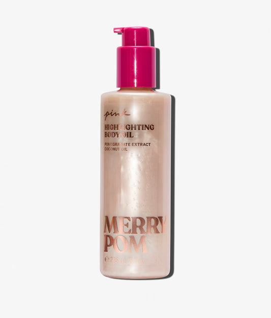 Pink Highlighting Body Oil