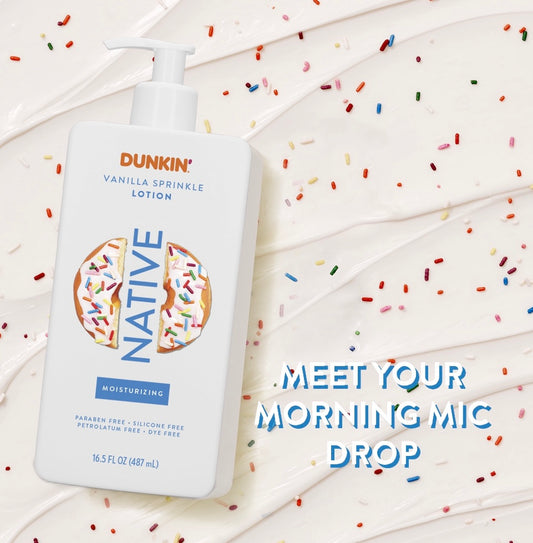 Native X Dunkin Lotion