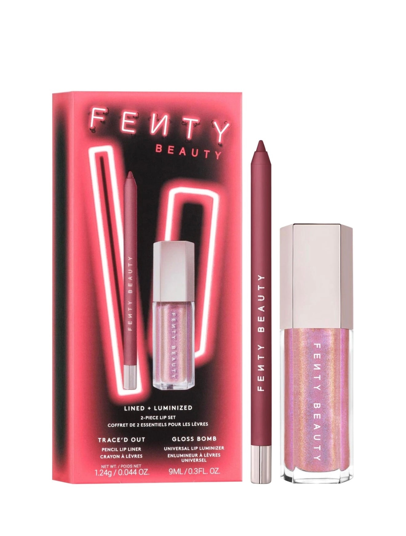 Fenty Lined + Luminized 2-Piece Lip set