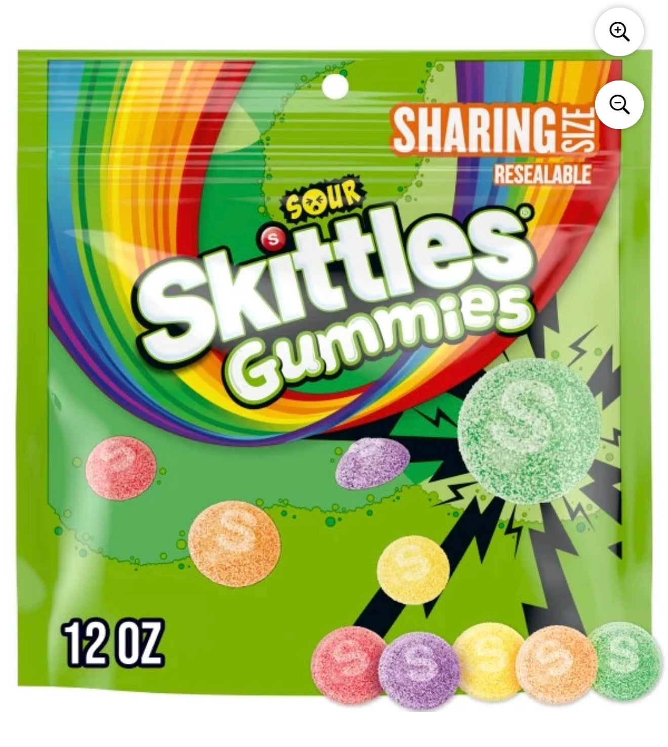 Skittles Sour Gummies 12 oz