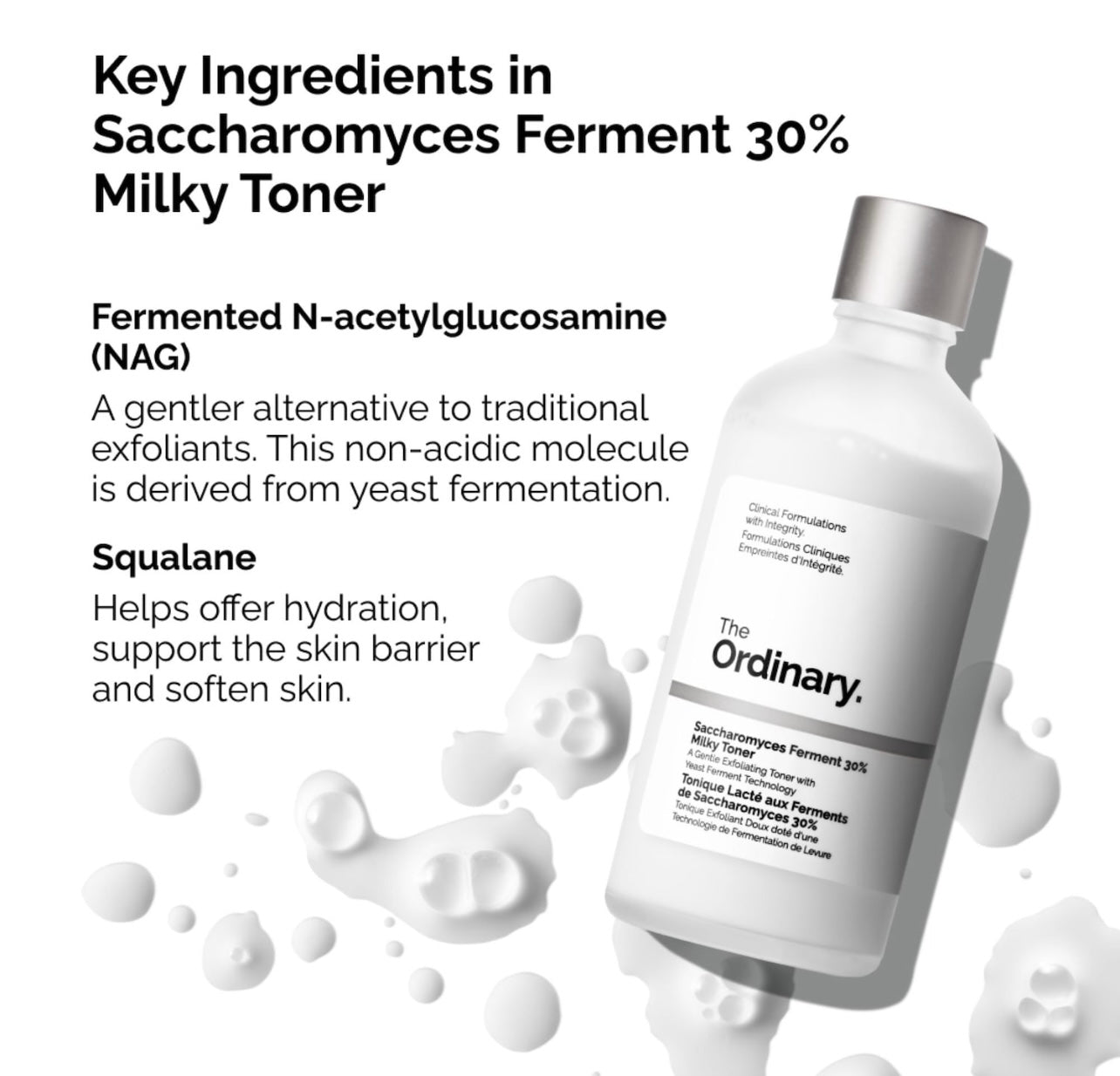 The Ordinary Saccharomyces Ferment 30% Milky Toner