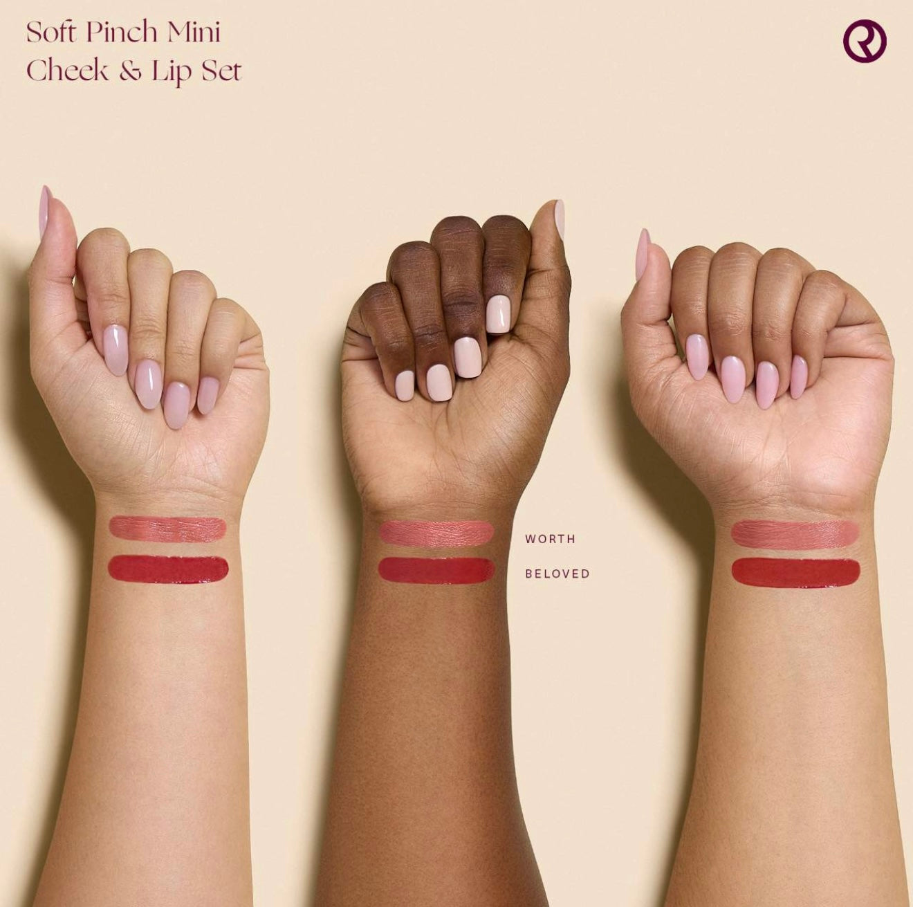 Rare beauty Mini Soft Pinch Blush & Lip set