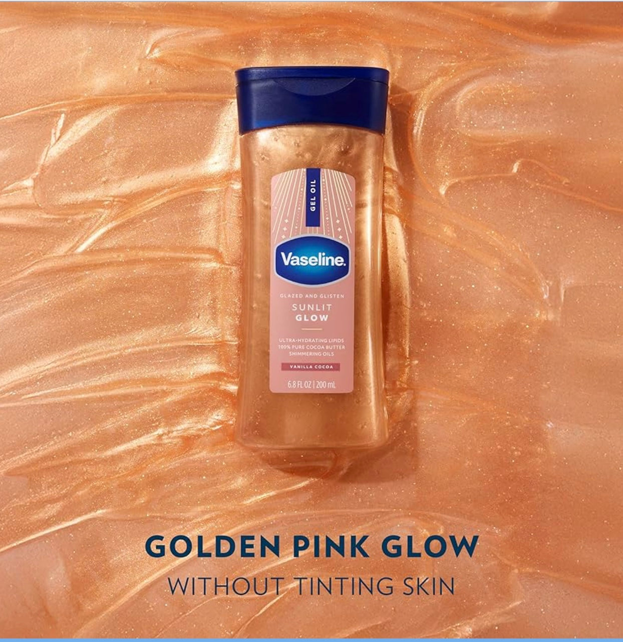 Vaseline Glow Shimmering Oil