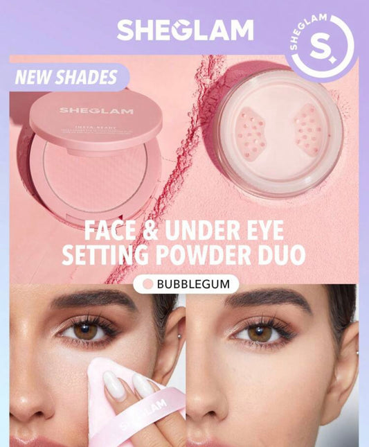 Sheglam Face & Under Eye Setting Powder Duo