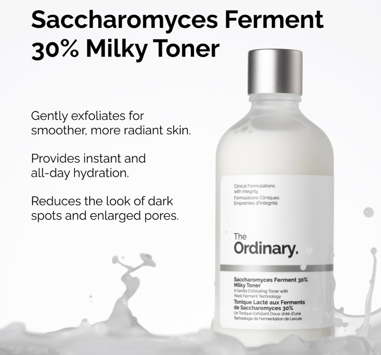 The Ordinary Saccharomyces Ferment 30% Milky Toner