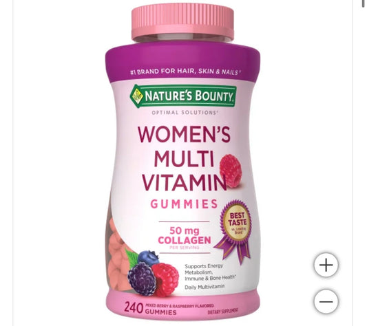 Natures Bounty Women’s Multi Vitamin Gummies x240