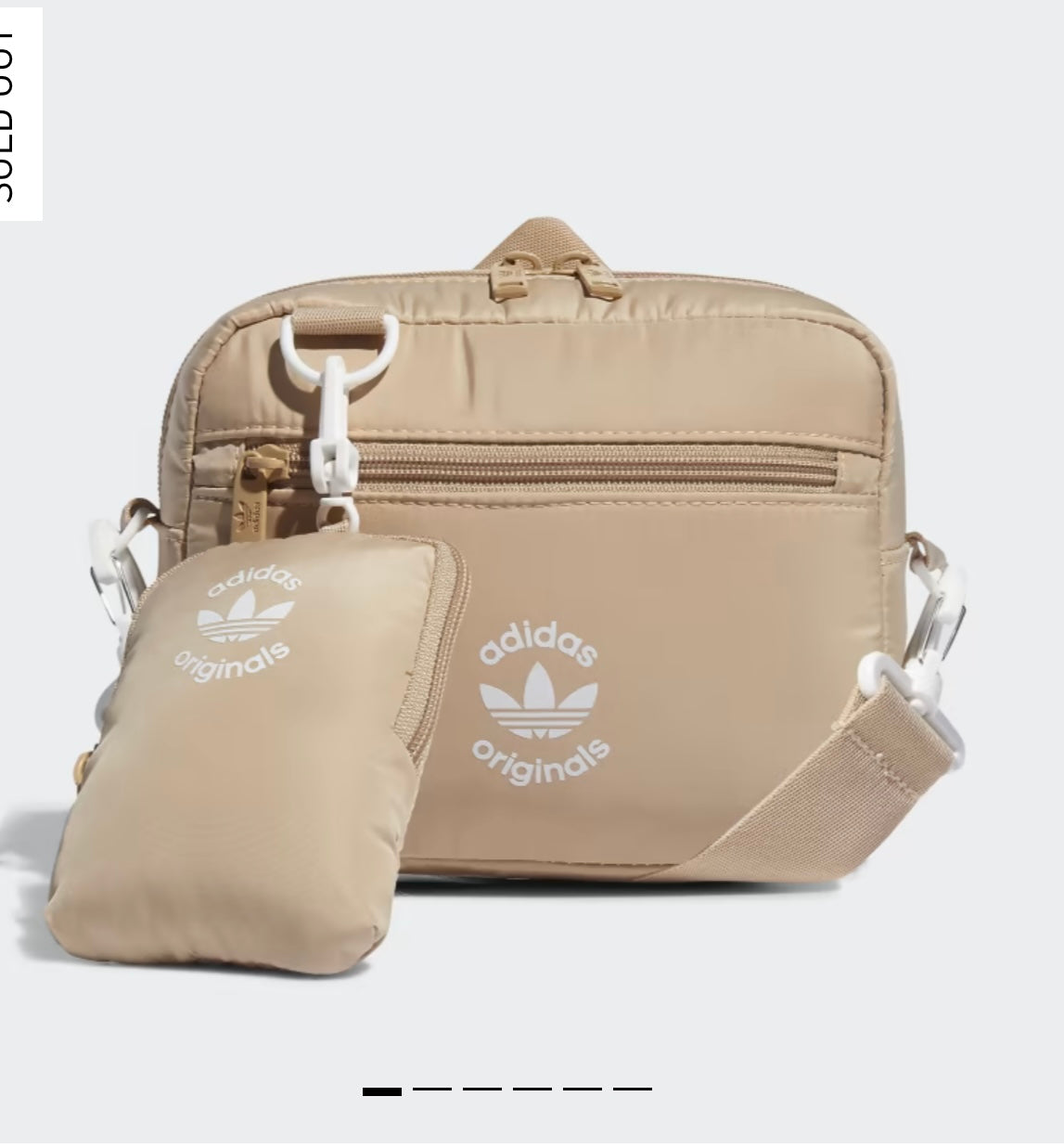 Adidas Originales Puffer and pouch Crossbody