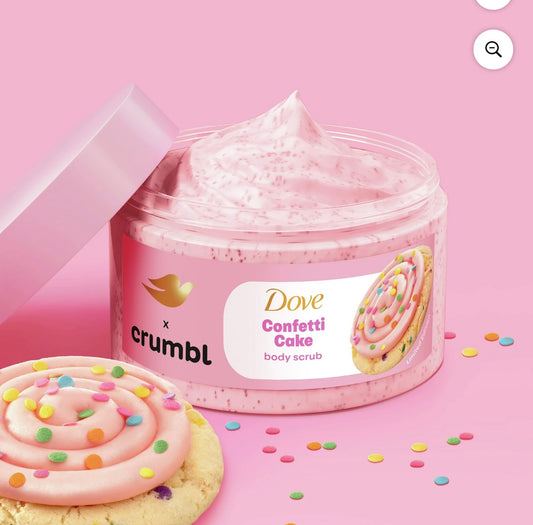 Dove x crumbl Body Scrub