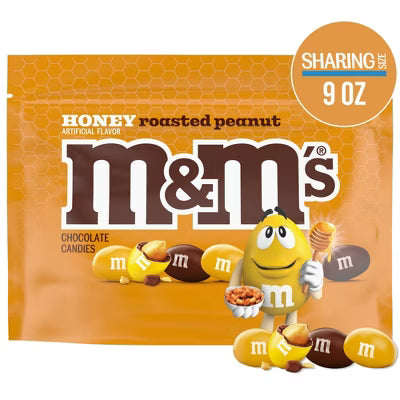 M&M Honey Rosted Peanut 9 oz