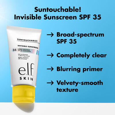 Elf Invisible Sunscreen