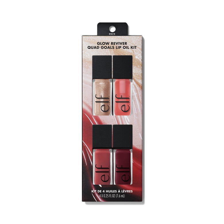 Elf Glow Reviver Quad Goals Lip Oil Kit