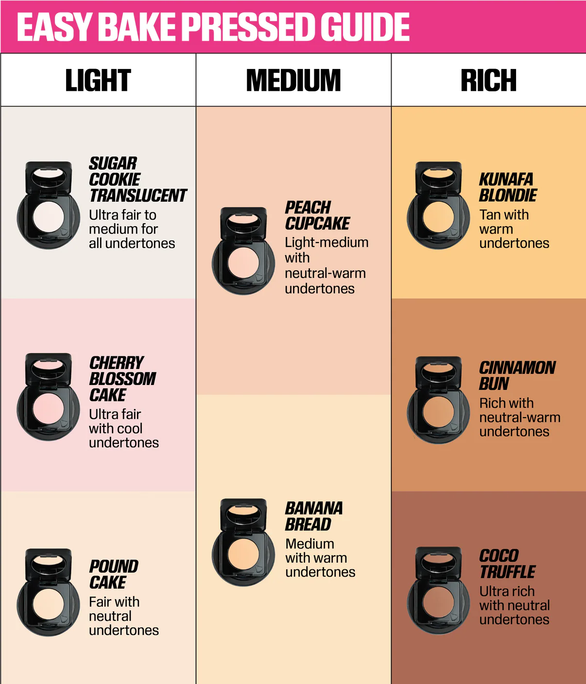 Huda beauty EASY BAKE PRESSED POWDER PHONE GRIP
