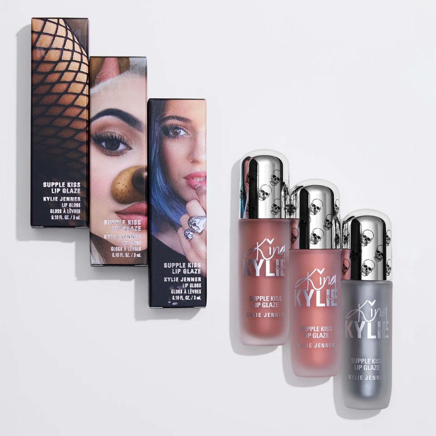 King Kylie supple kiss lip glaze
