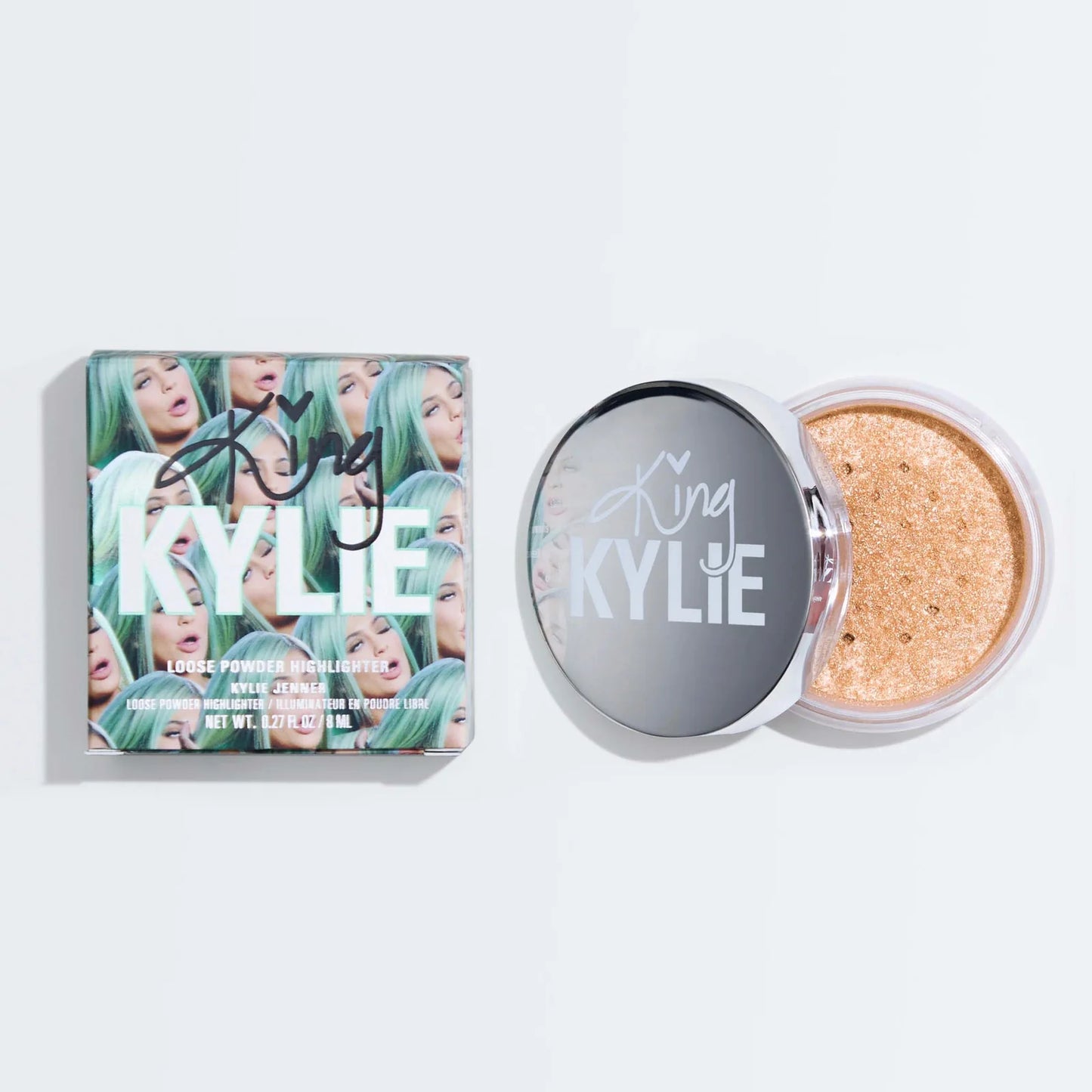 King Kylie loose powder highlighter
