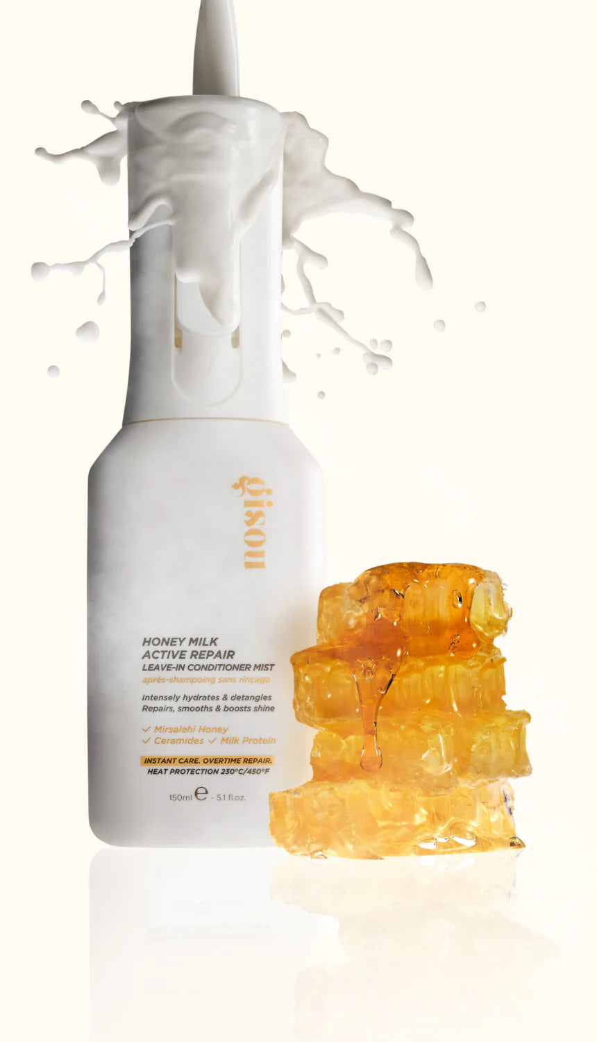 Gisou Honey Milk Active Repair Leave In Conditioner Mist