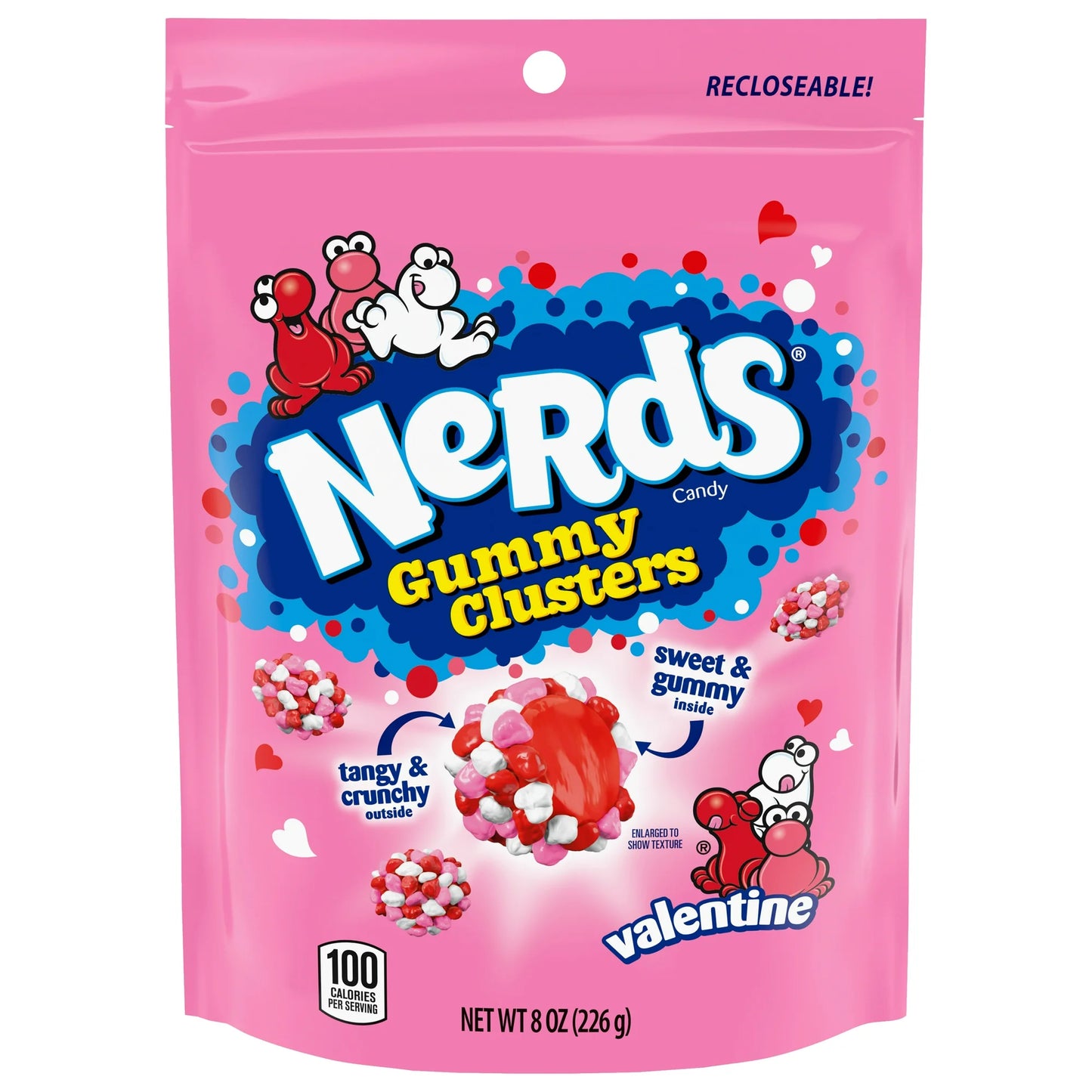 Nerds Gummy Clusters de San Valentín 8 oz