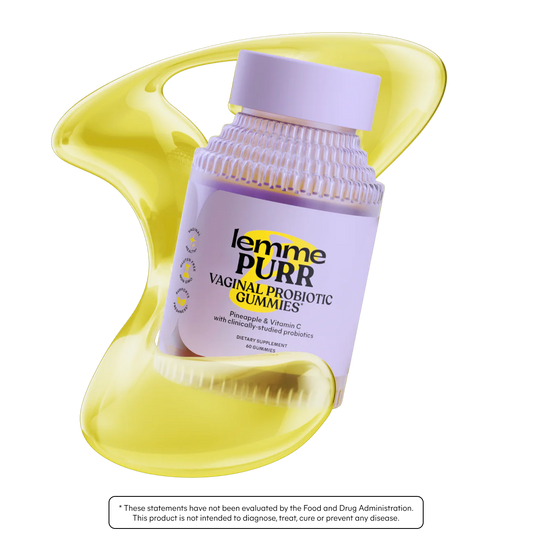 Lemme Purr Vaginal Probiotic Gummies X60 Gomitas