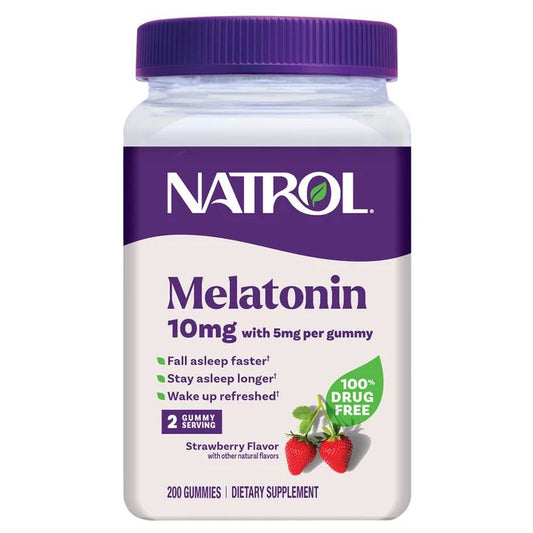 Natrol Melatonin 10 mg 200 gomitas