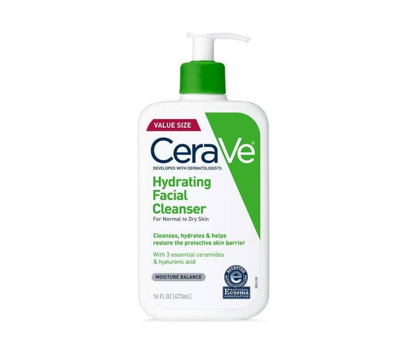 Cerave Hydrating Facial Cleanser 16 oz (473 ml)