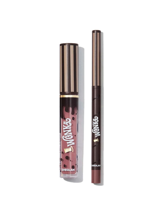 Sheglam Willy Wonka Cocoa kiss Lip Duo