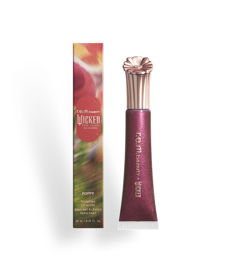 Rem beauty x Wicked FOR GOOD POPPY PLUMPING LIP GLOSS